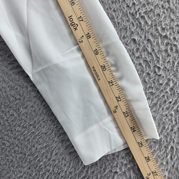 Cabi Womens Indulge Tunic Top Medium Ivory Layered V-Neck Lightweight Drape - Picture 10 of 13